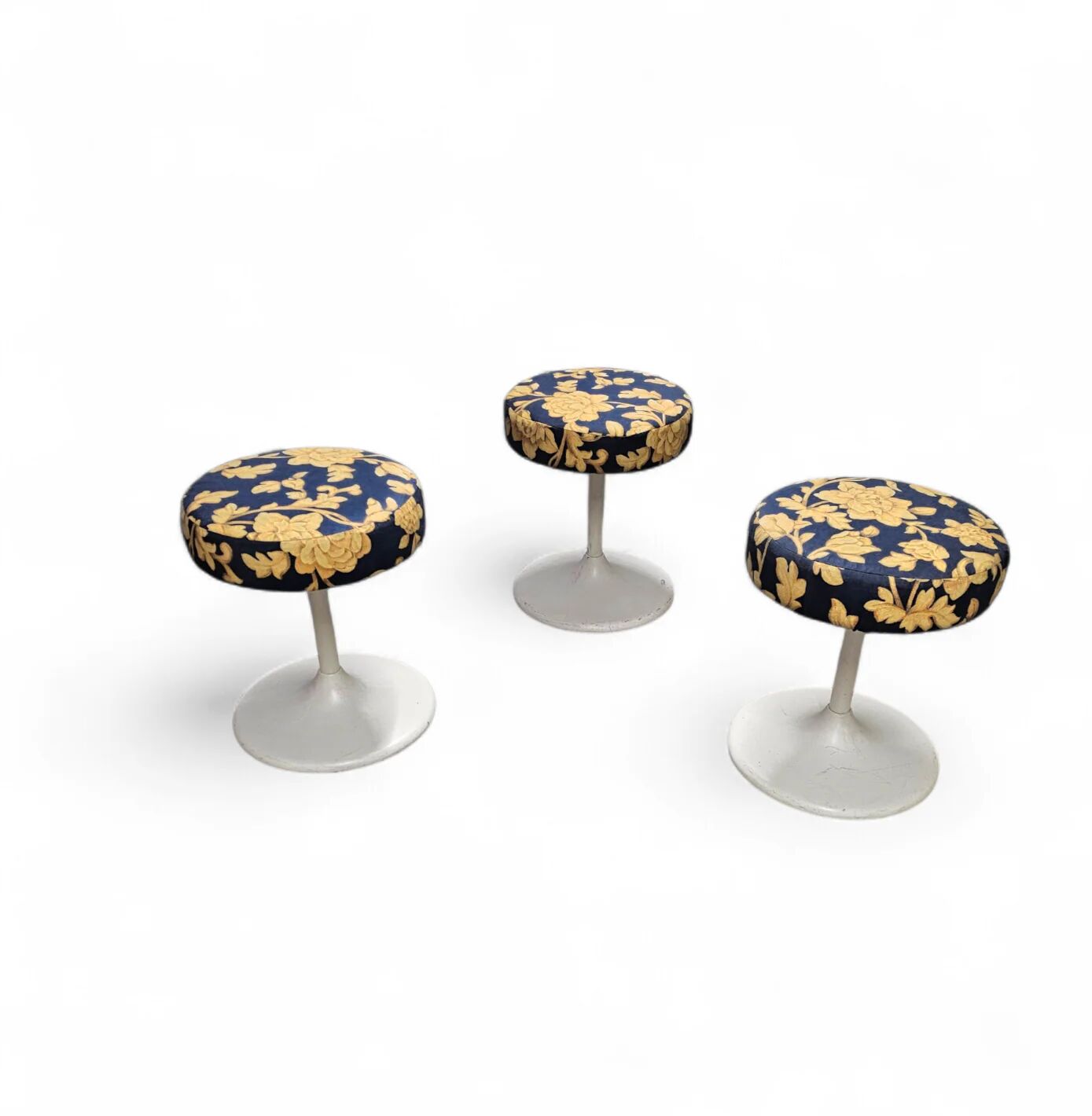 3 x tabouret Lusch / années 1970