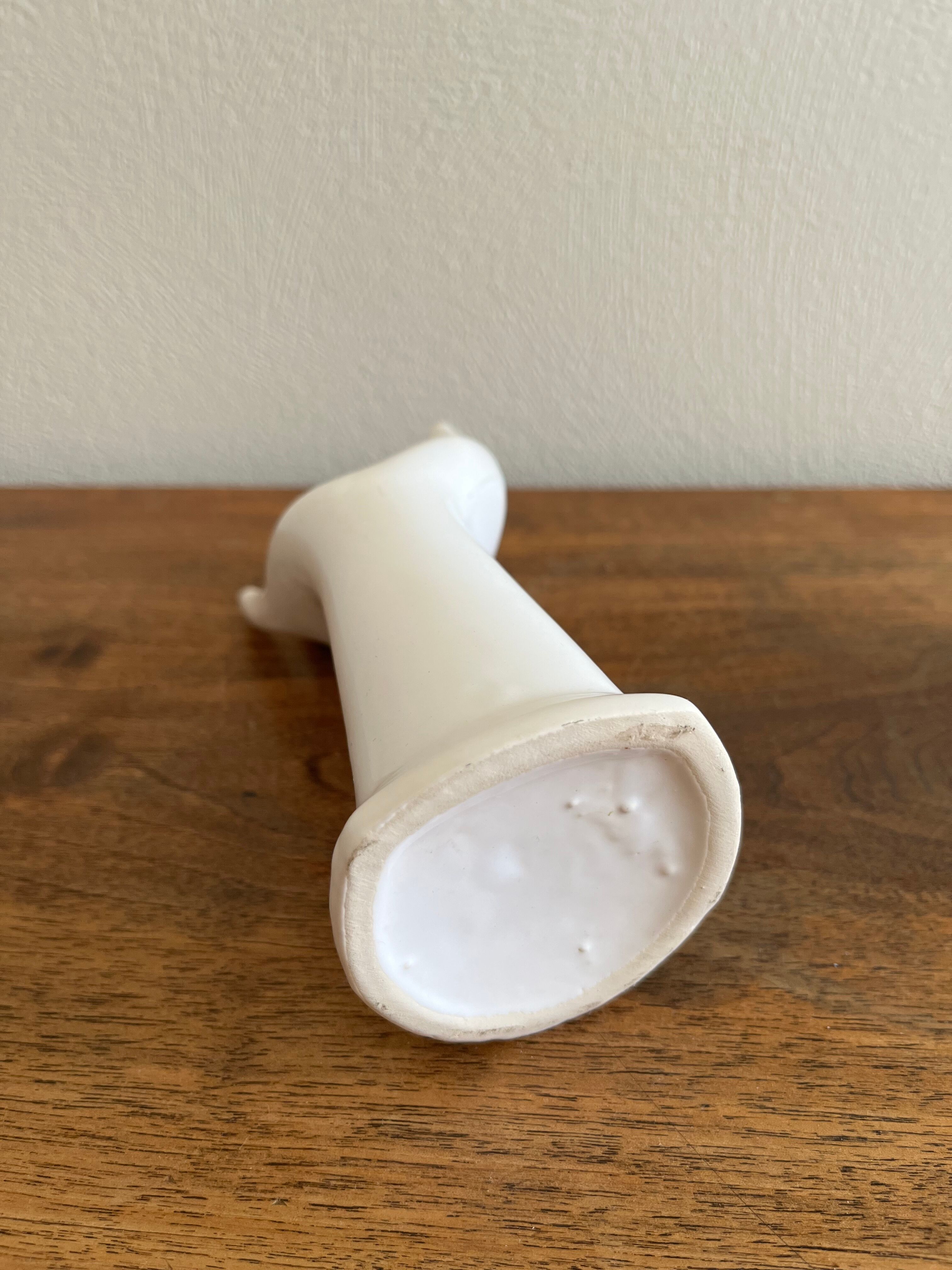 Handmade ring sizer vintage soliflore vase