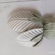 Vintage palm leaf wall lamp