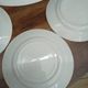 Lot 1 large oval dish and 3 bird plates Green background