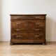 Commode ancienne en bois massif / Style Louis-Philippe - 4 tiroirs