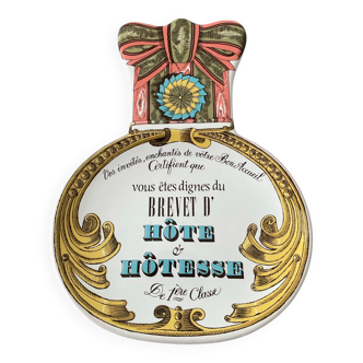 Vintage Estello-France ceramic enamelled catchall