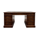 Classic English Desk with Black Inlay