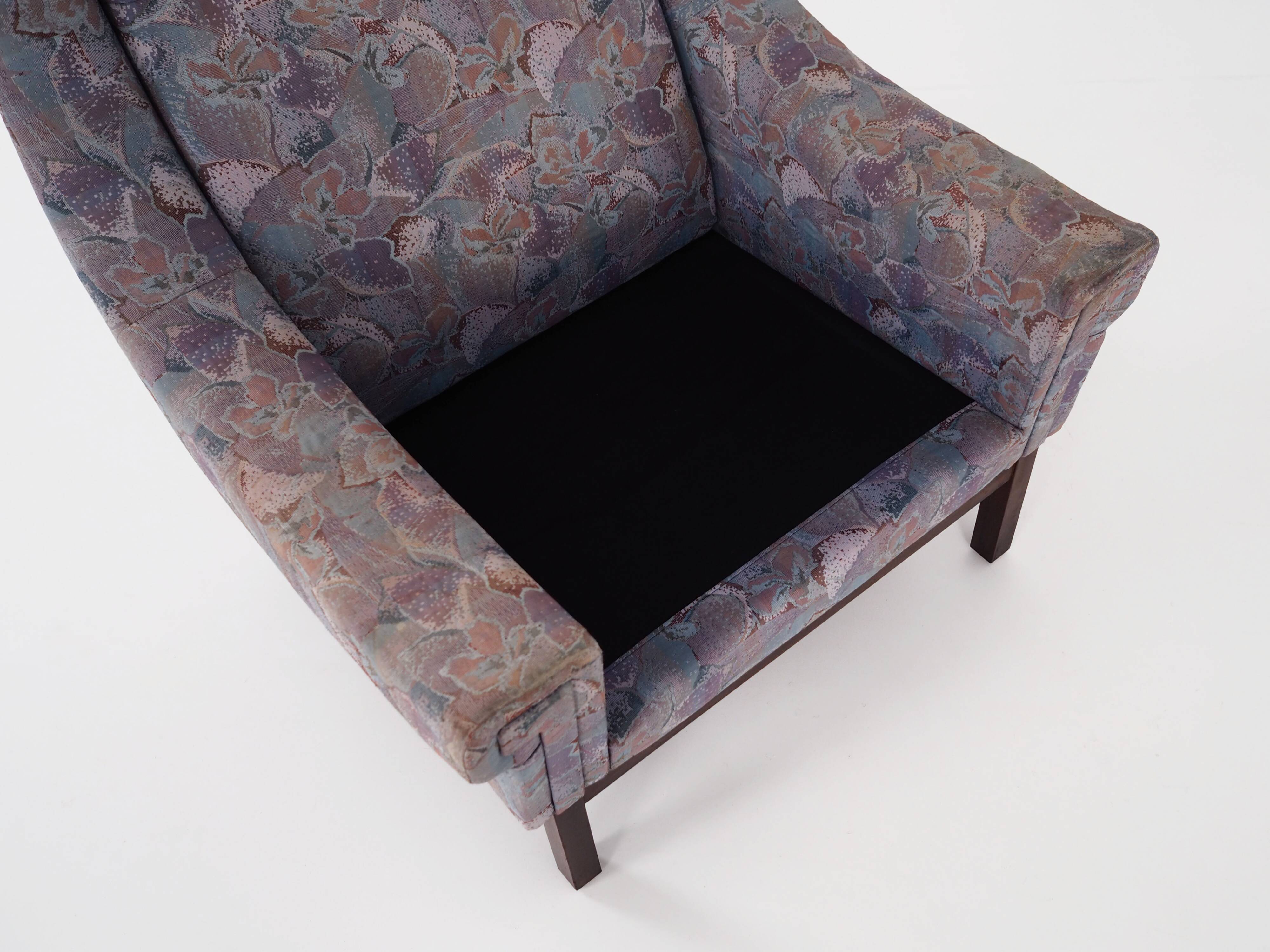 Fauteuil en hêtre, design danois, années 1960, production : Danemark