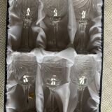 Crystal wine glasses