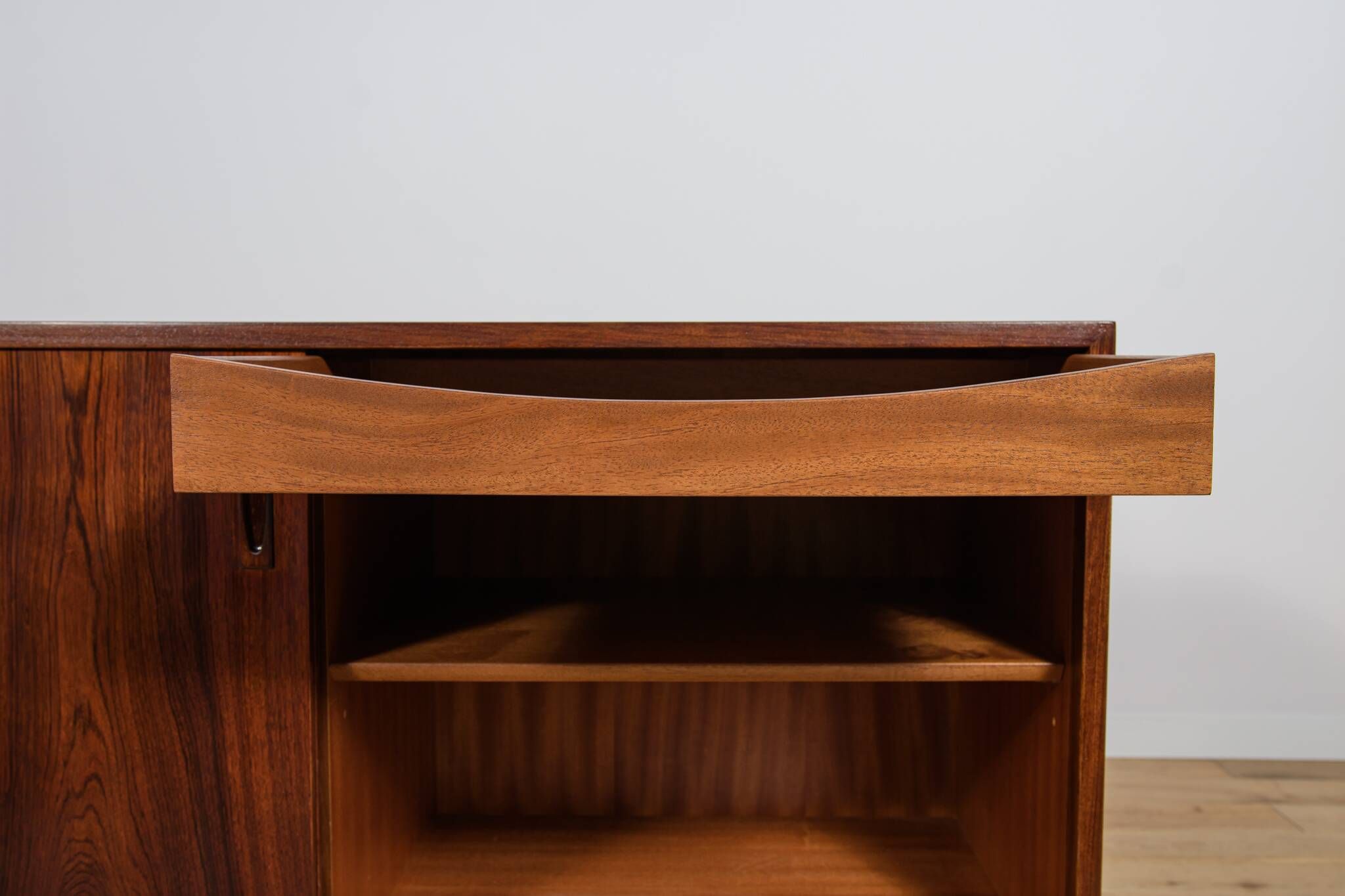 Small mid-century rosewood sideboard, Denmark, 1960s