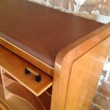 Furniture storage year 50 wood and skai has 16 compartments