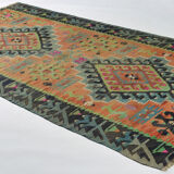 Anatolian handmade kilim rug 302 cm x 156 cm