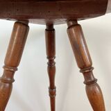 Old tripod side table