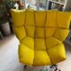B&B Italia - armchair and footrest HUSK by Patricia Urquiola