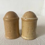 Stoneware salt and pepper shaker