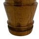 Vintage umbrella holder wooden basket storage 1960 minimalist design