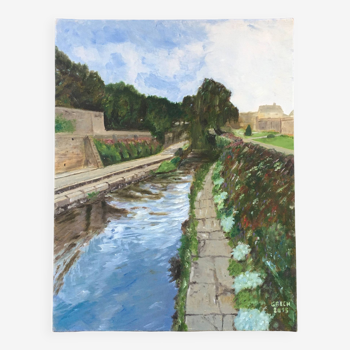 The canal painting
