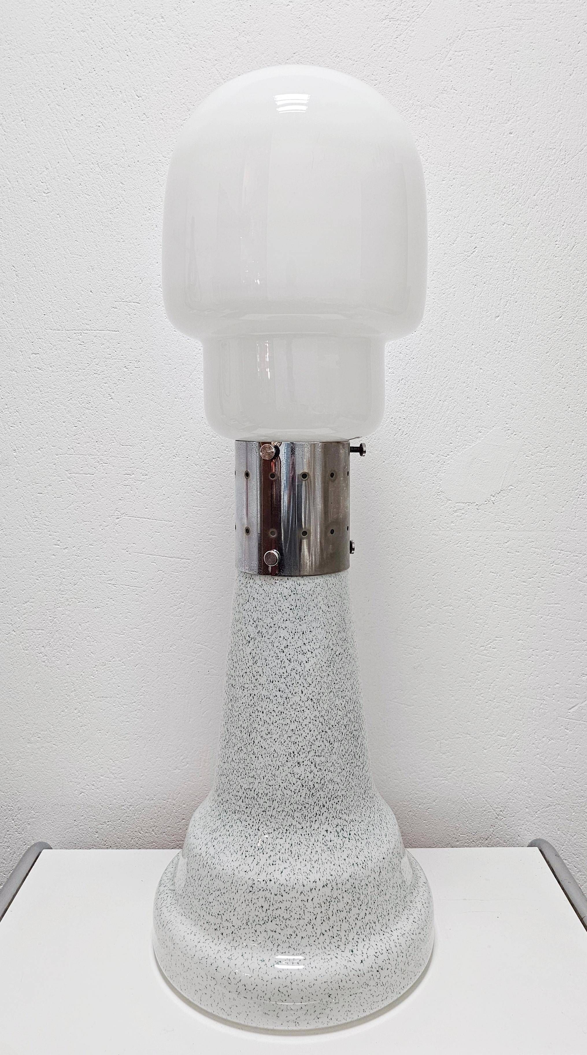 Murano Glass Floor Lamp by Carlo Nason for Mazzega, 1970s