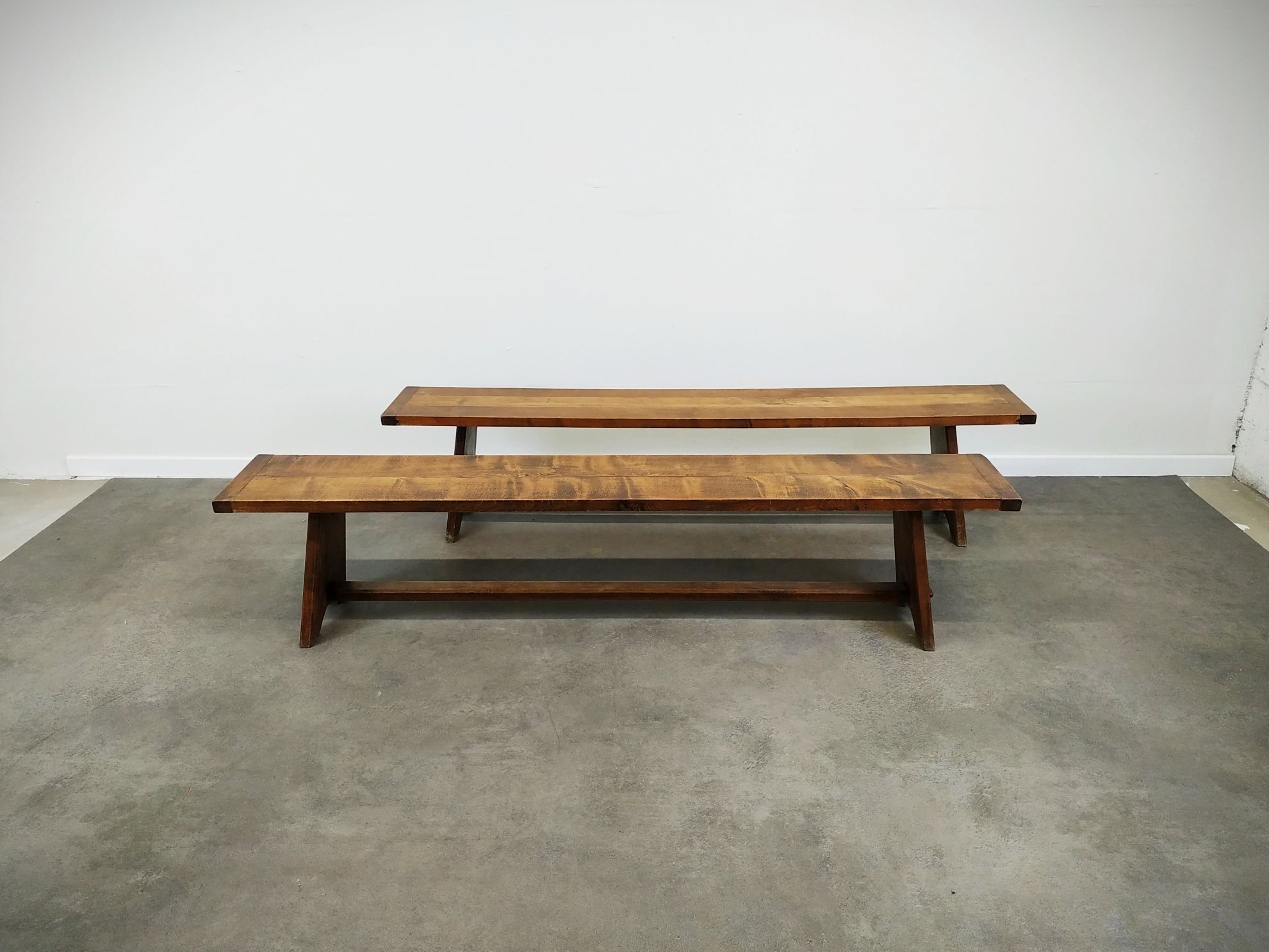 Pair of farm benches 200 cm