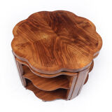 Art deco walnut pull our tables 1930