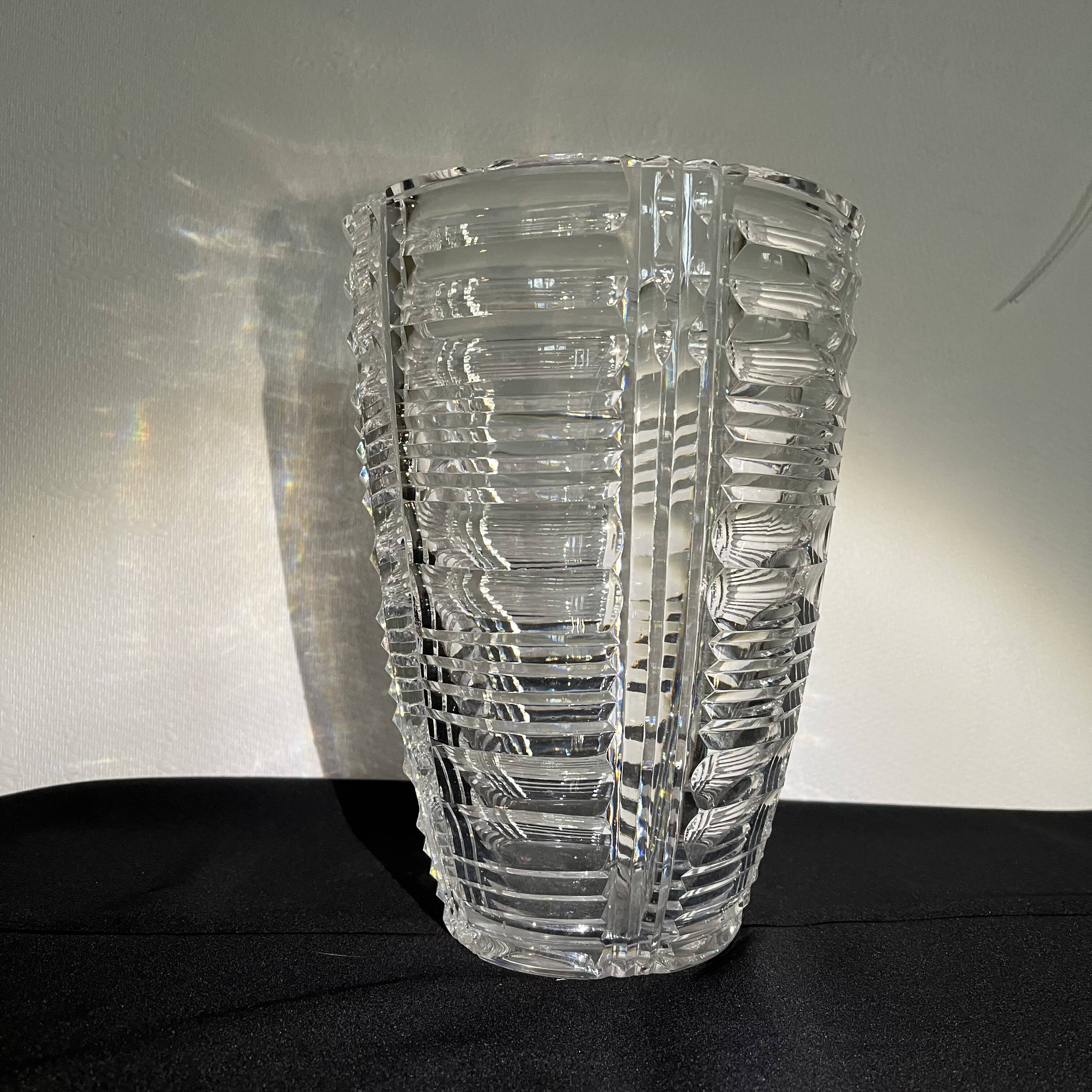 Vase cristal