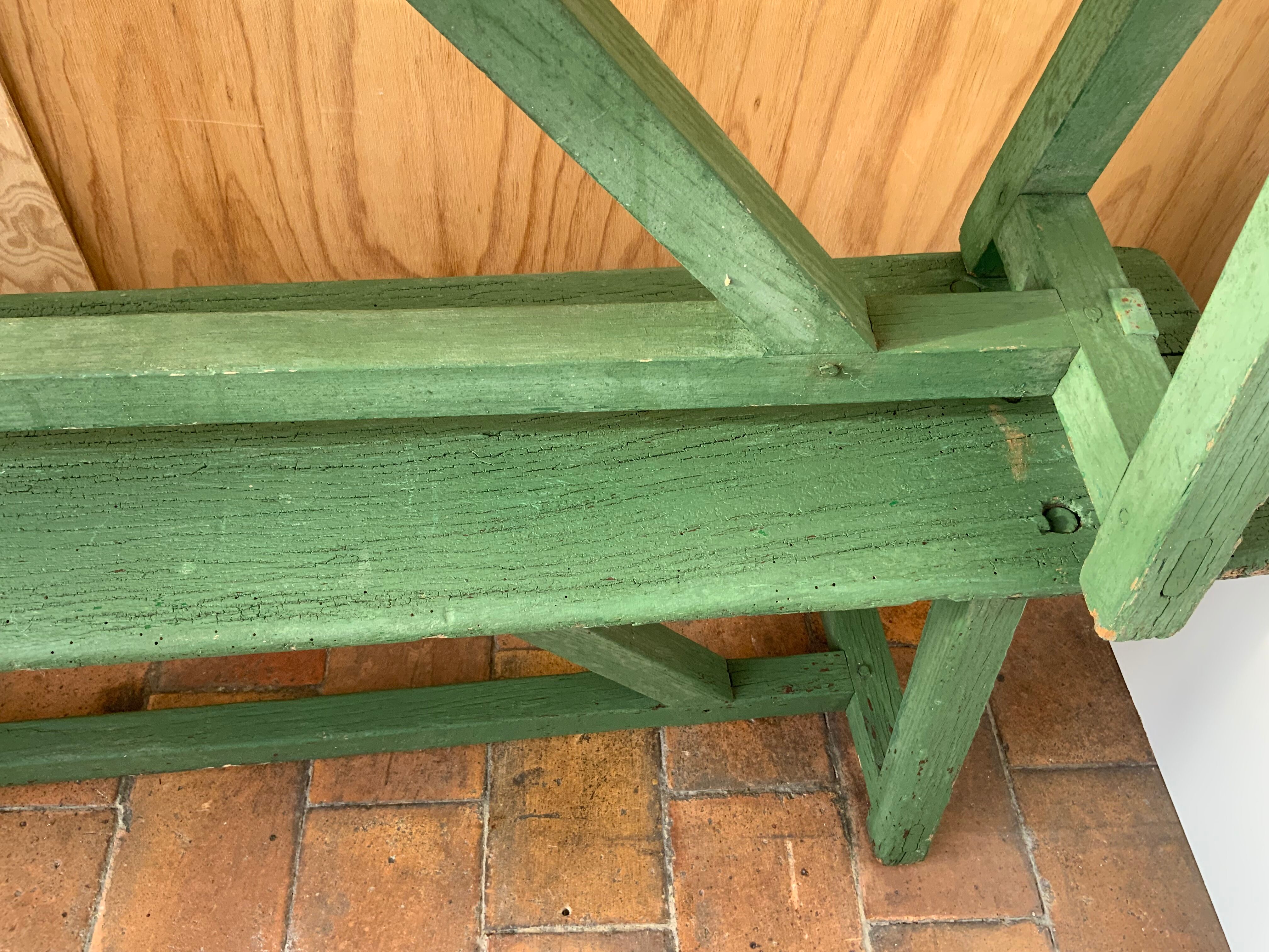 Pair of vintage benches