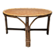 Dining table "patio" in bamboo, Italy, 1960s
