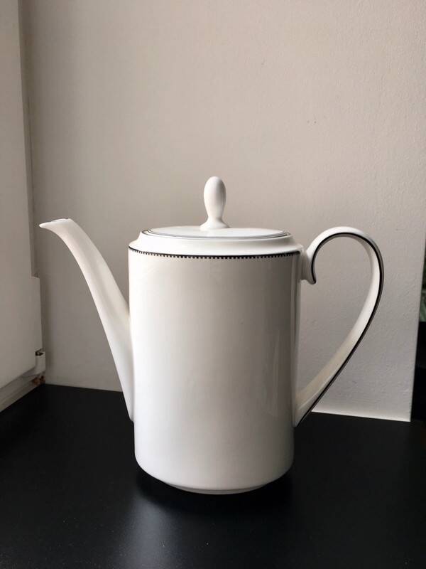 Cafetière Théière Wedgwood x Vera Wang Bone China