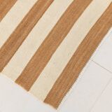 8x10 Beige & Bronze Contemporary Kilim Rug, 229x311Cm SK 35061