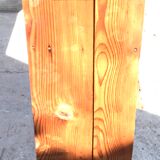 Étagère industrielle en bois