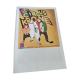 Vintage Double-Sided Circus Poster
