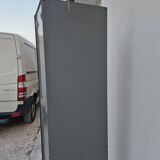 "Ronéo" metal filing cabinet with flaps, 1950s industrial