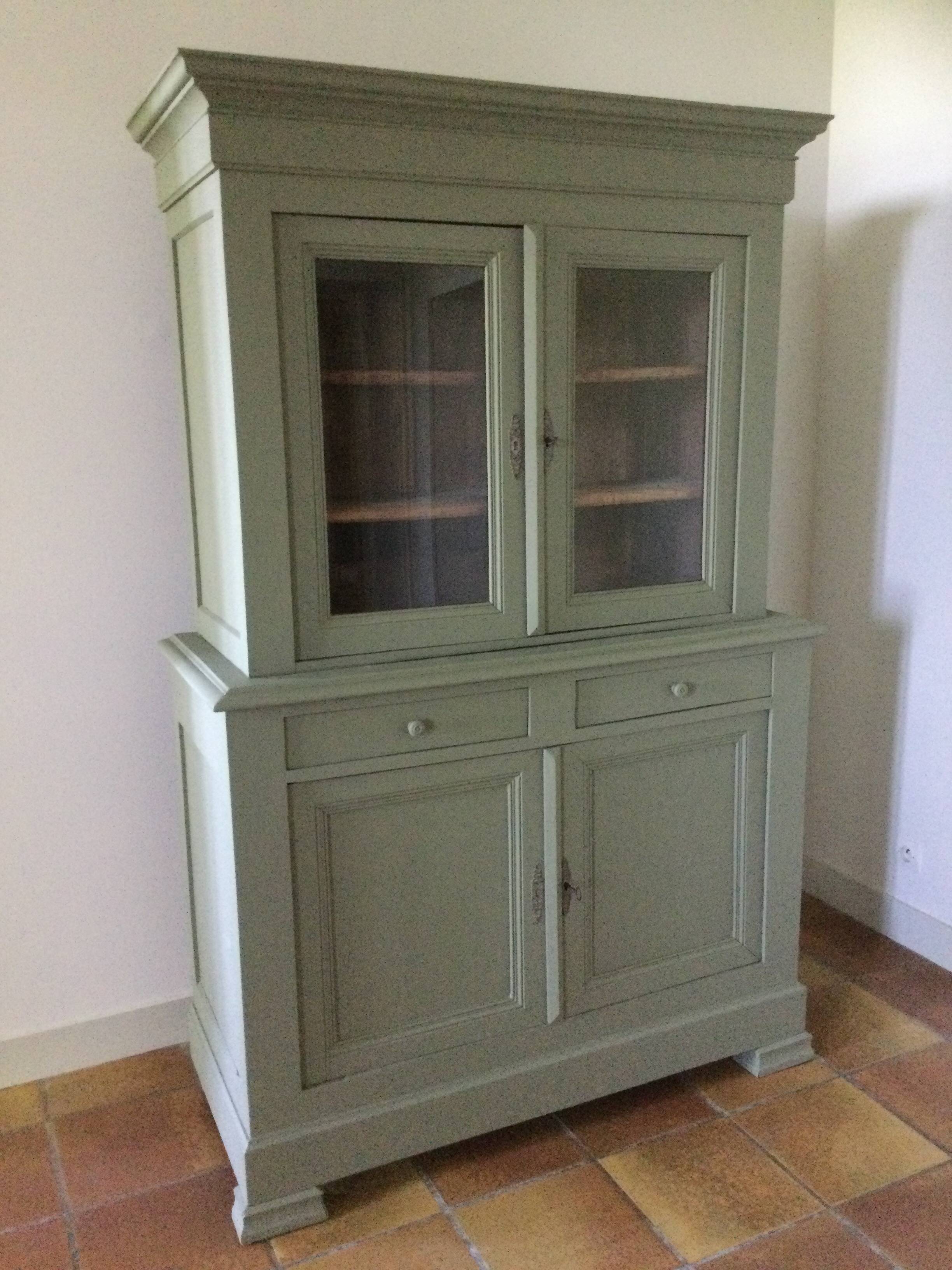 Antique patinated 2-part dresser