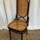 Chaise Thonet n*17 en bois courbé et cannage