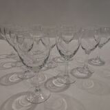 10 wine glasses Luminarc model "sheaf epi de blè"