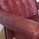 Scandinavian Mid-Century Modern Leather Easy Chair by Ekornes 1970s.
