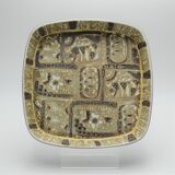 Set of four earthenware dishes Baca series by Johanne Gerber and Nils Thorsson for Royal Copenhagen