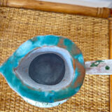 Glazed ceramic pitcher
