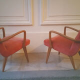 Walter Knoll Mid Century Arno Votteler Sofa Chair