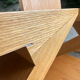 Set of 4 architectural Zig-Zag chairs, Dutch production, a