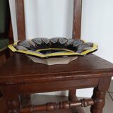HB Quimper ceramic fruit bowl with beaded decoration