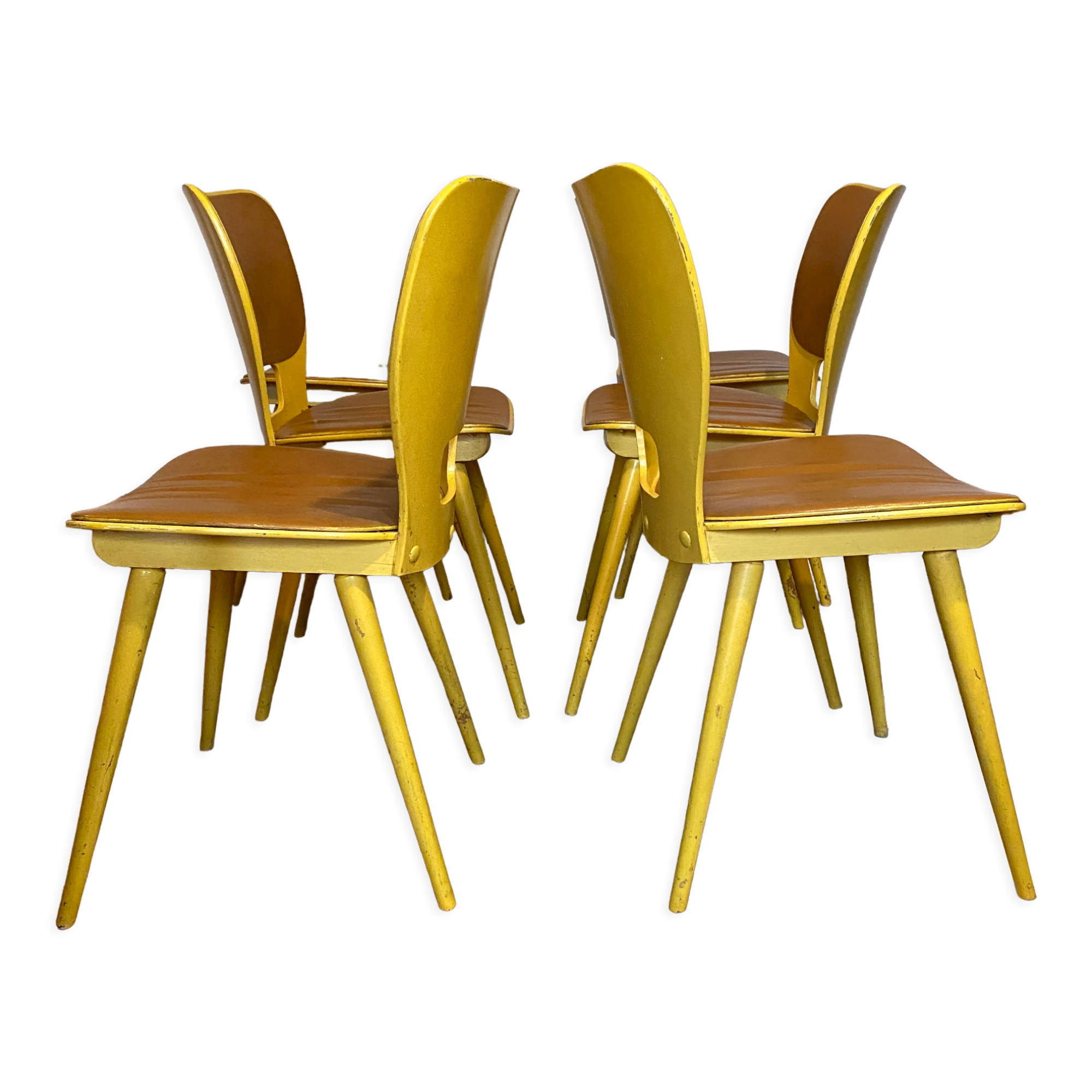 Chairs bistro feet compass