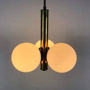 Suspension en laiton de Kaiser, Allemagne, années 60