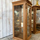 Lot de 2 Vitrines art déco bois massif