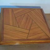 Zebrano wood coffee table