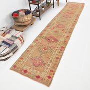 Oushak runner rug 77x386cm