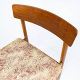 Set of six dining room chairs of danish design from the 1960s.