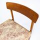 Set of six dining room chairs of danish design from the 1960s.