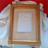 Golden Art Deco frame with fine gold
