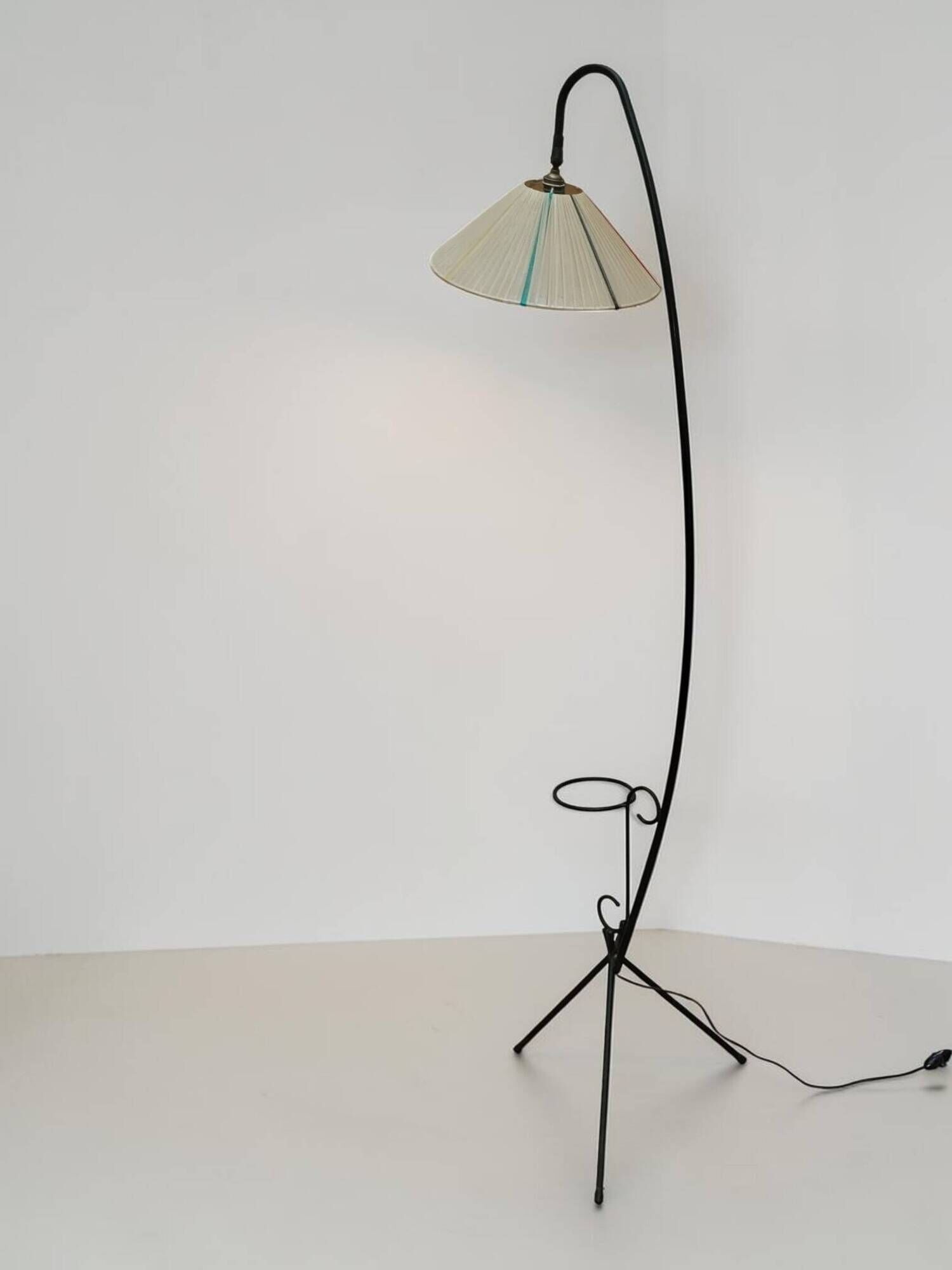 Tripod reading lamp, France, 1950s