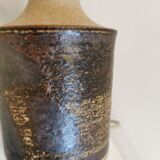 Danish ceramic table lamp, estimated 1960s. Produced by Axella and designed by Axel Larsen.