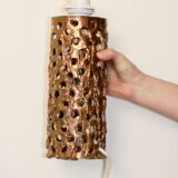 Paire de lampes de table brutalistes