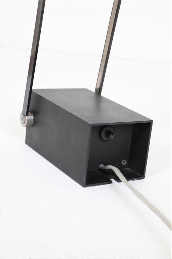 Black Louis Poulsen “Lampetit” desk / table lamp by Bent Gantzel-Boysen, Mid-century Danish modern design, 1960s / 1970s