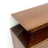 High-Quality Walnut Cabinet in the Style of Paolo Buffa, Italy